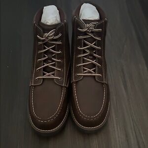 Levi's Dark Brown Lace-Up Boots